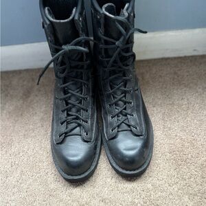 Men's Black Leather Boots